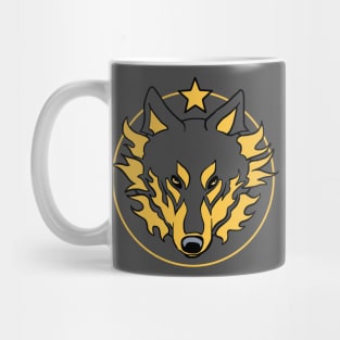 Wolf and star Mug